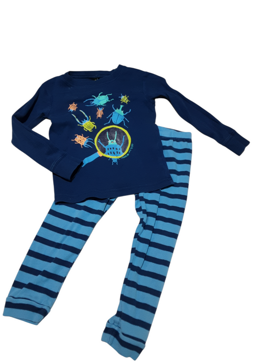 Crawling off to bed pj set 3T