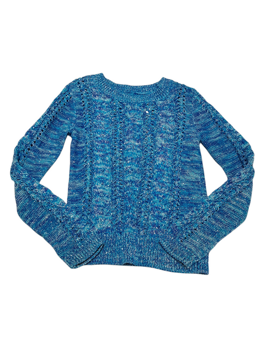Sparkly knit sweater size 7