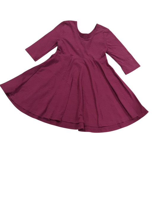 Burgundy long sleeve size 5T