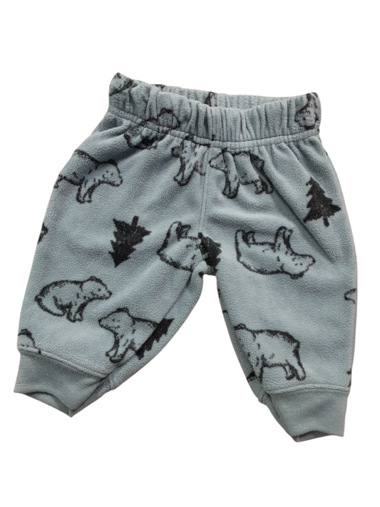 Blue bear fleece size 0-3m