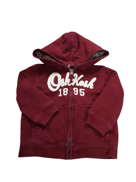Red hoodie size 12m