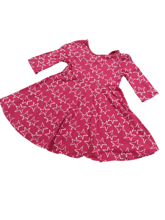 Pink stars size 5
