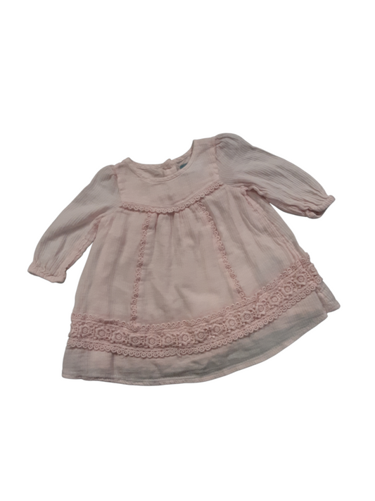 Pink lace size 3-6m