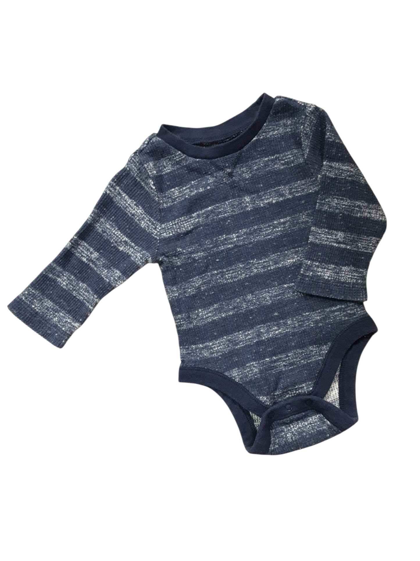 Blue mix long sleeve size 3/6m