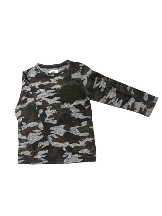 Camo long sleeve size 5
