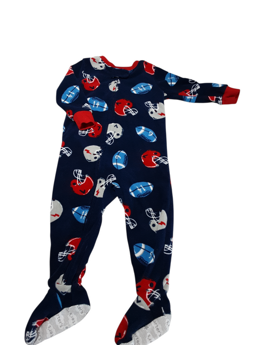 Football sleeper fleece 18m