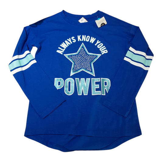 'Always know your power' long sleeve size 7-8