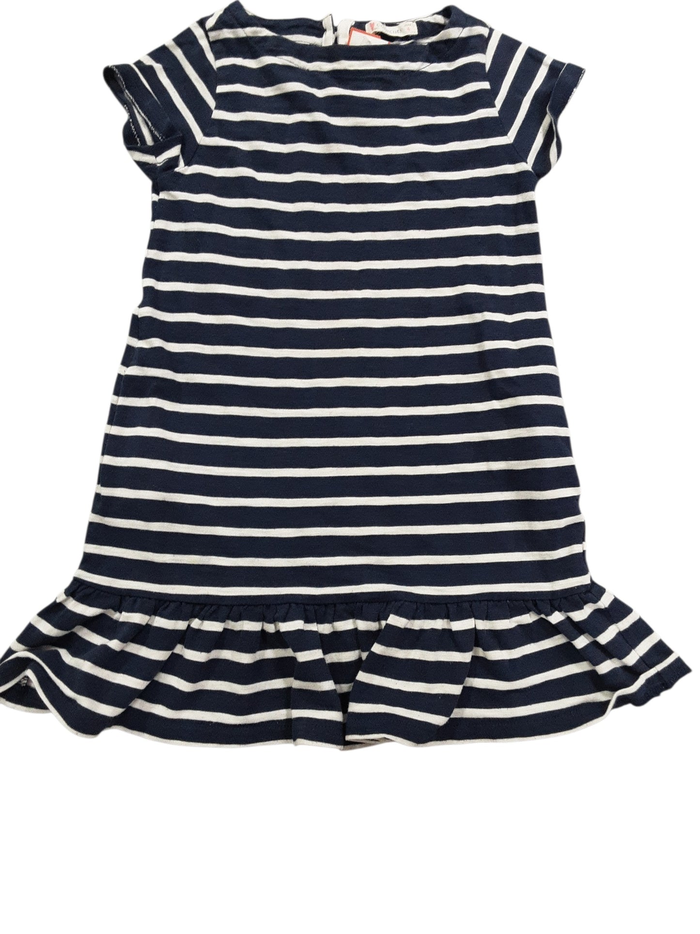 Blue & White stripe sz 4