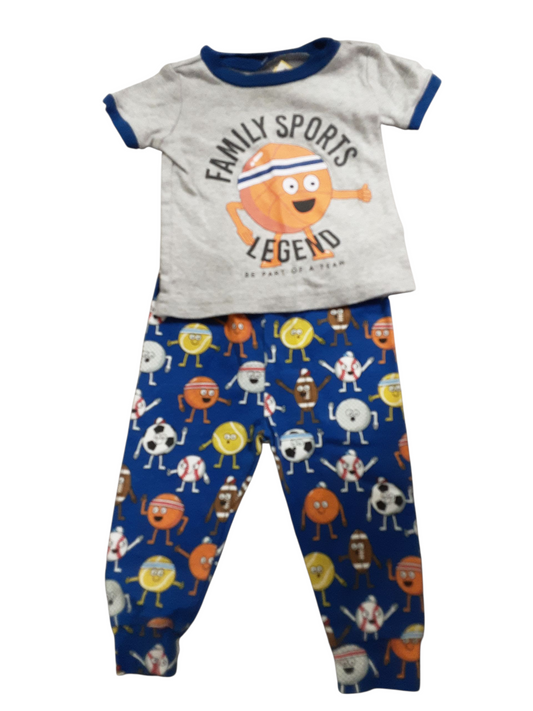 Sports legend size 3-6m