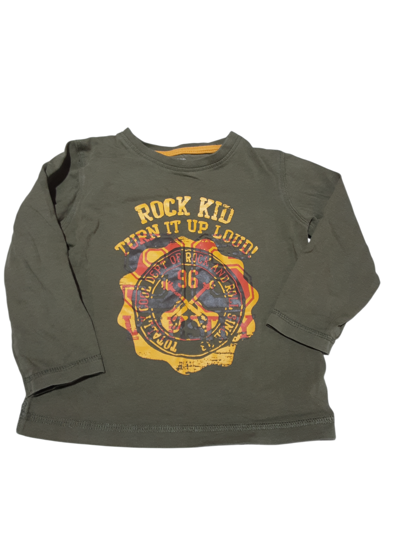 Rock and roll long sleeve 3T