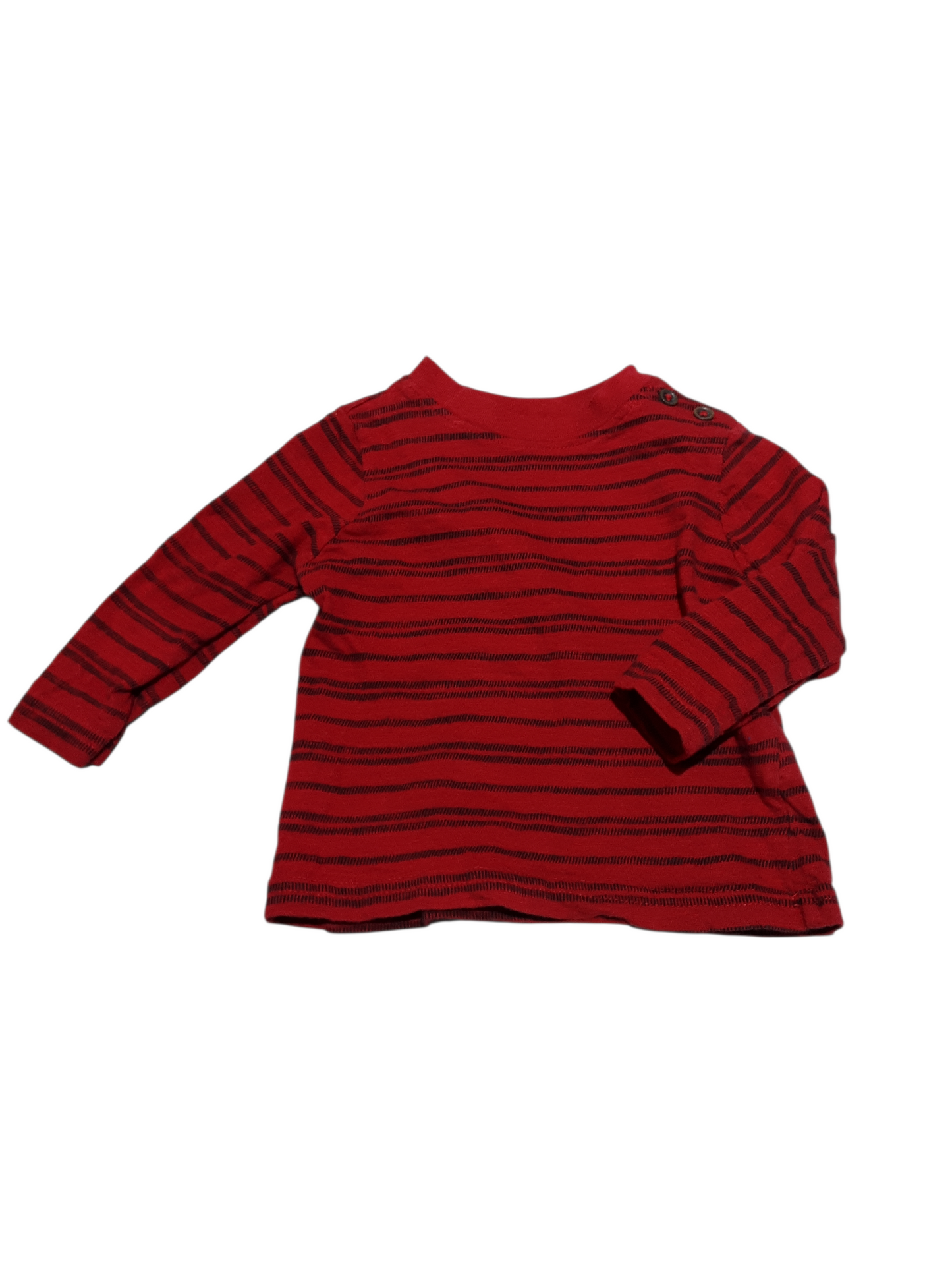 Striped long sleeve 3-6m