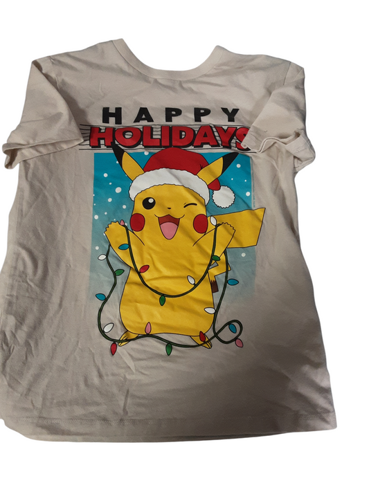 Pikachu Happy Holidays size 10/12