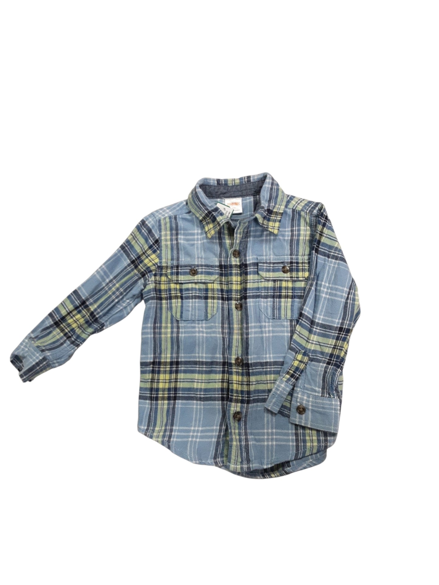 Flannel button up size 2
