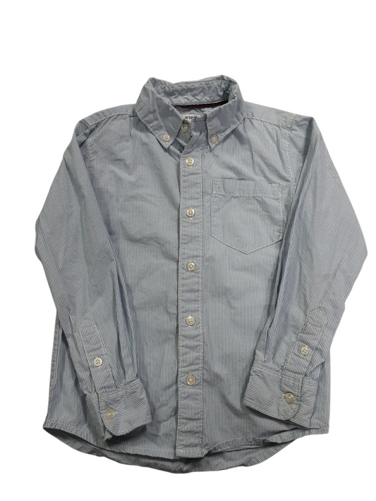 Blue/white pinstripe size 5