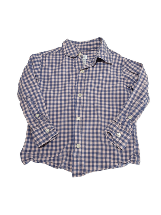 Flannel button up 3t