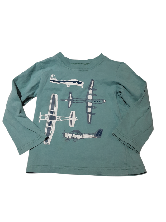 Airplanes shirt 2T