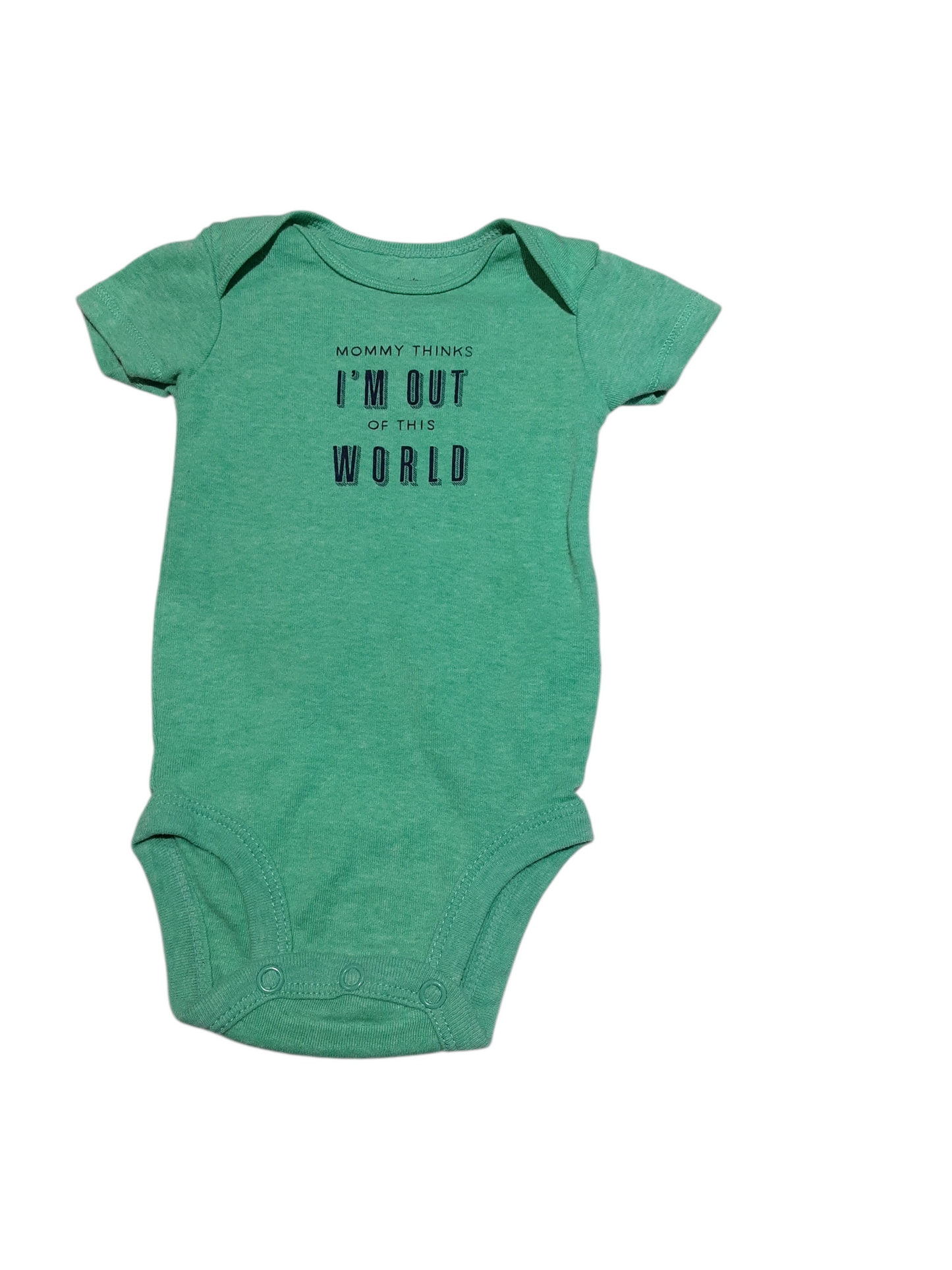 Mommy thinks I'm out of this world onesie 3m