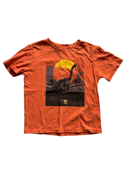 Dino t-shirt. Size 6-7
