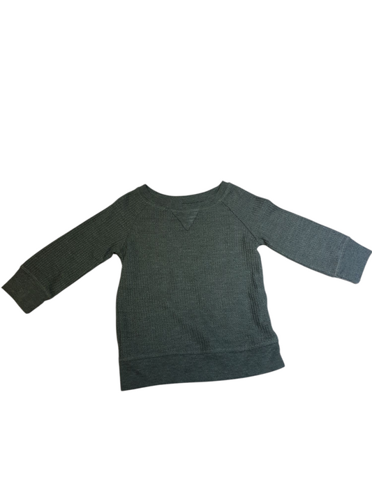Green Waffle Knit size 4