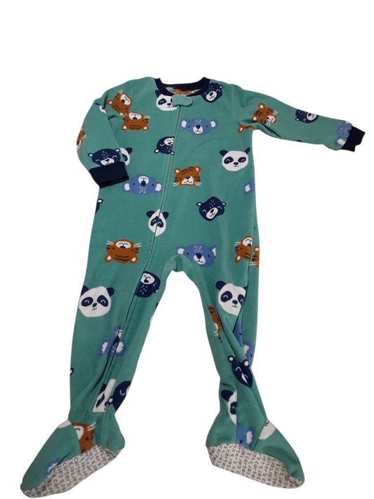 Animals fleecy sleeper 2T