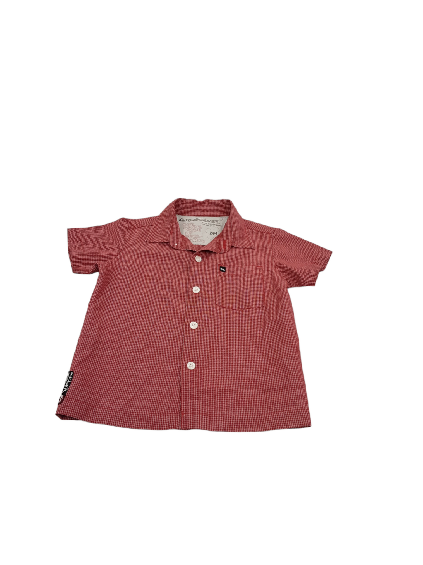 Small checker with pocket, Size 24m