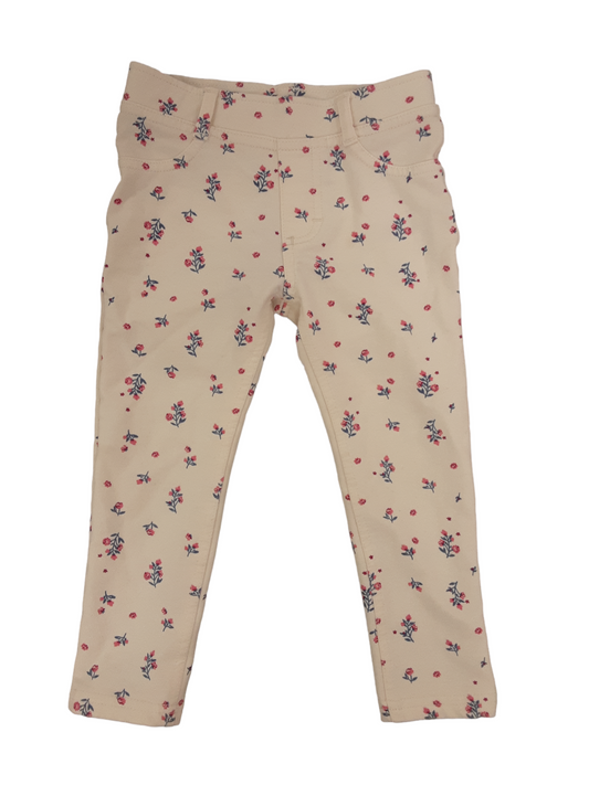 Size 3 floral stretchy pants