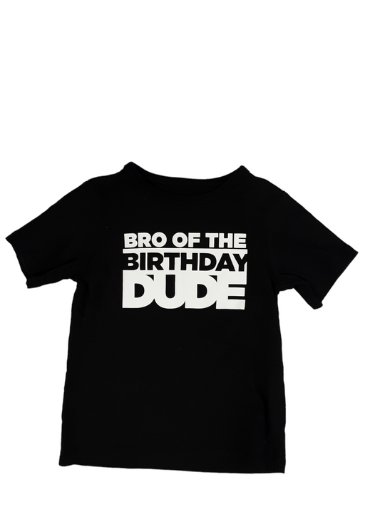 Birthday brother tee size 2t