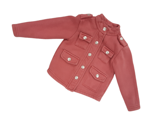 Peachy pink fashion coat size 18 months