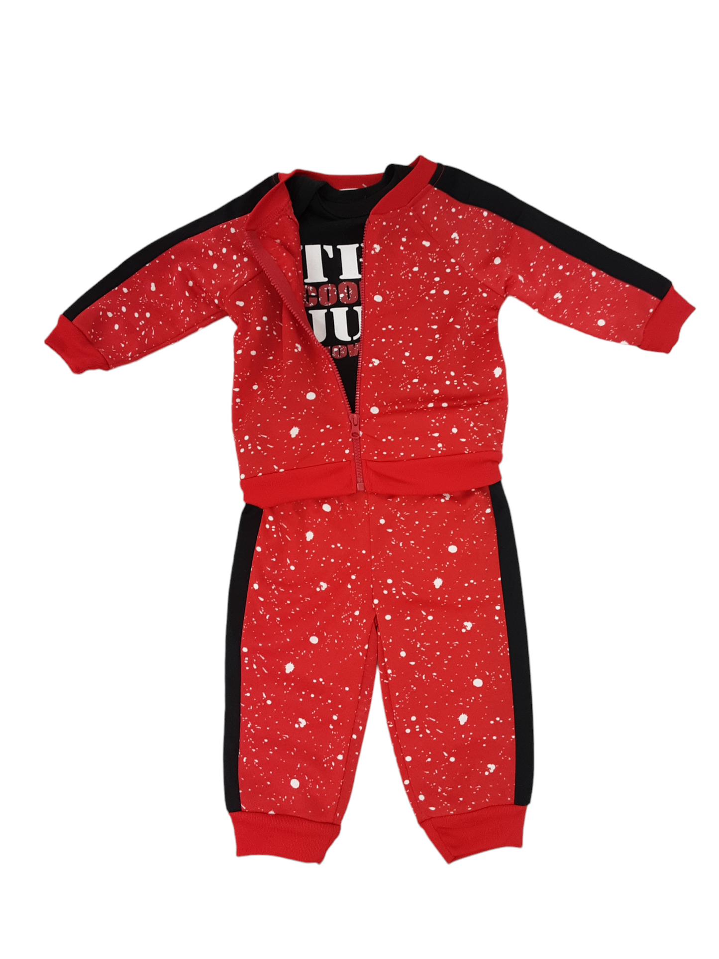 Speckle look 3 pc outfit size 6 to 9 months
