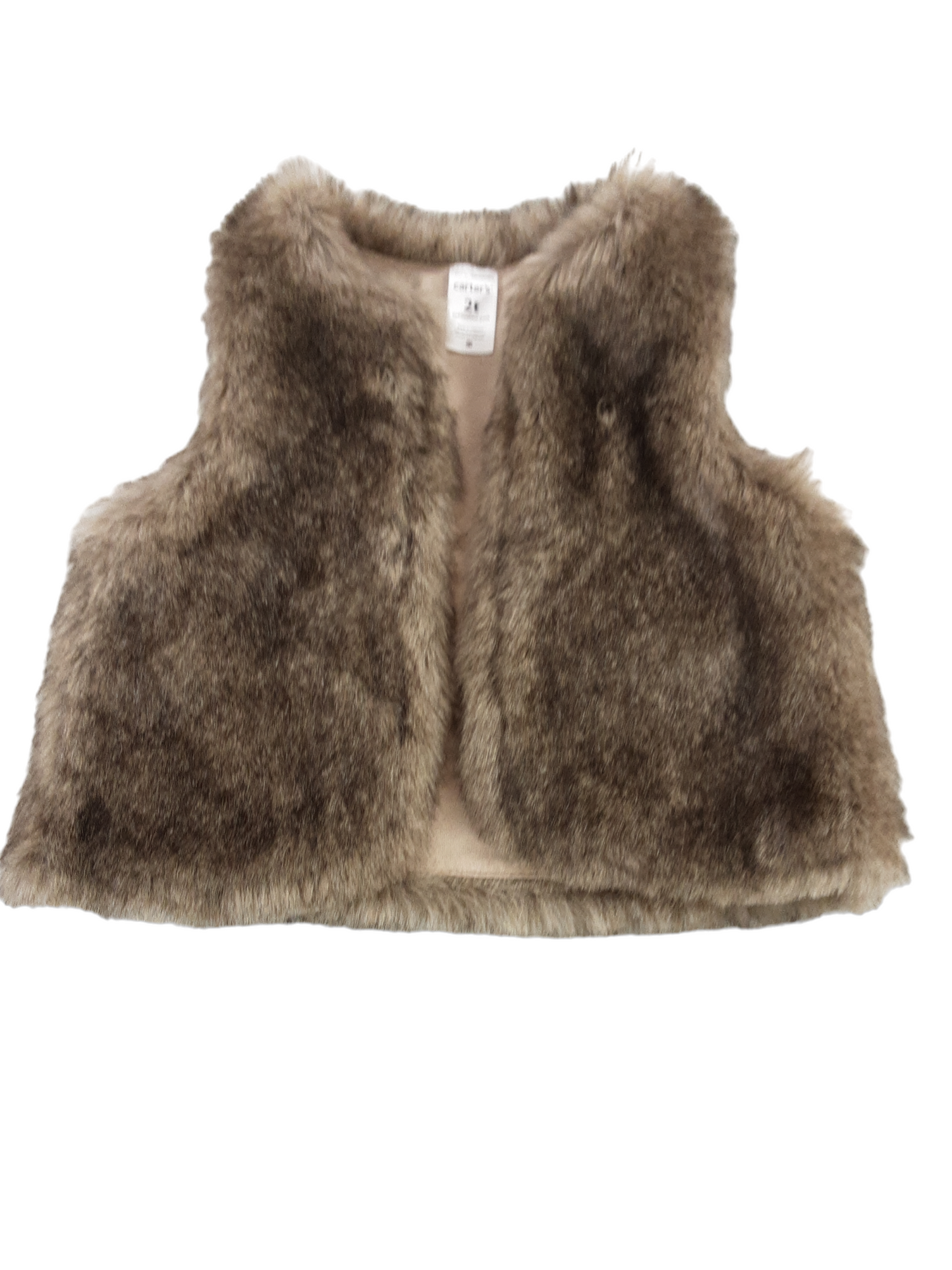 Fur vest size 2
