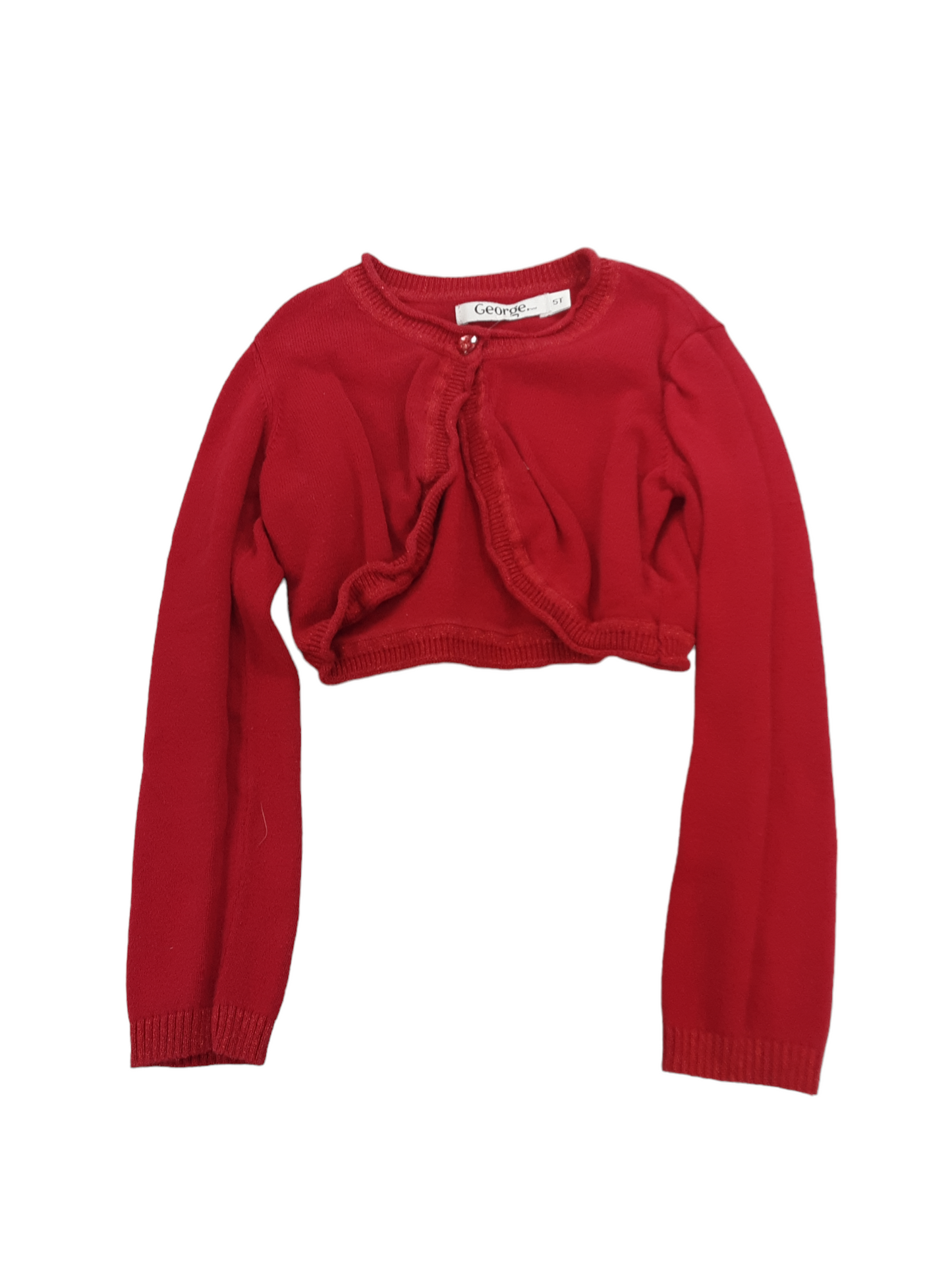Cool red cardigan 5t