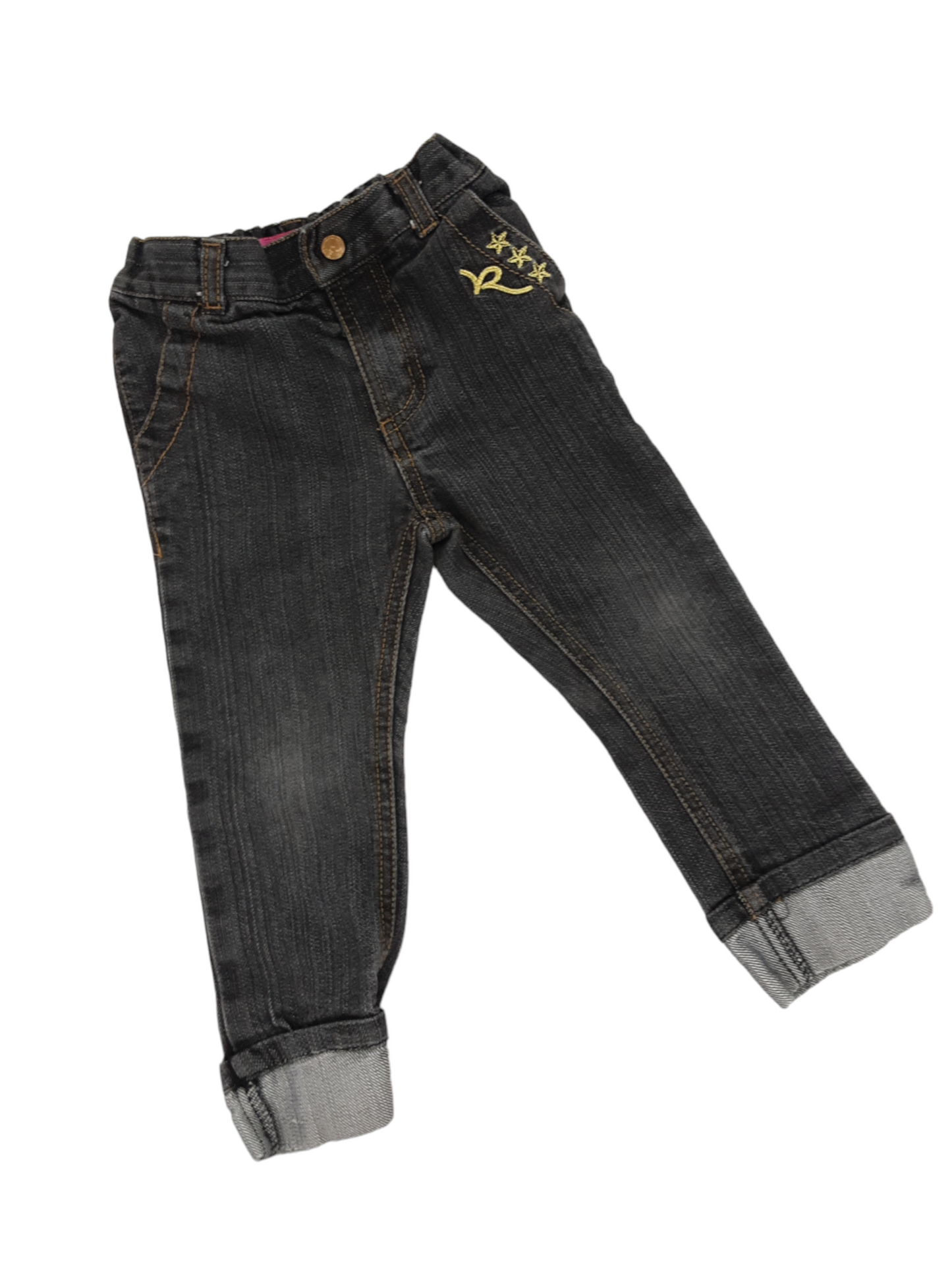 Rockin stretchy waist jeans size 24 months