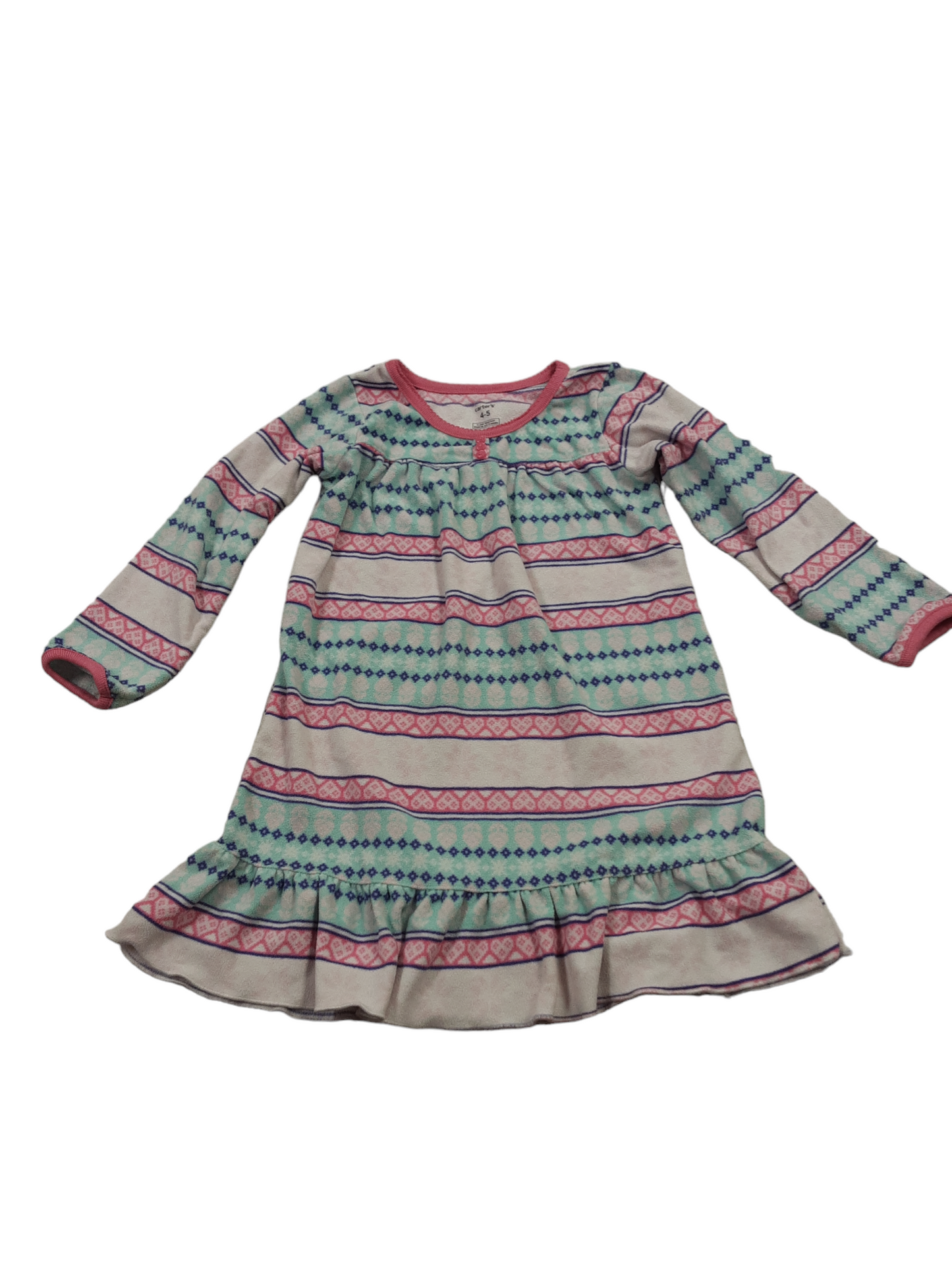 Fleece nightgown size4-5