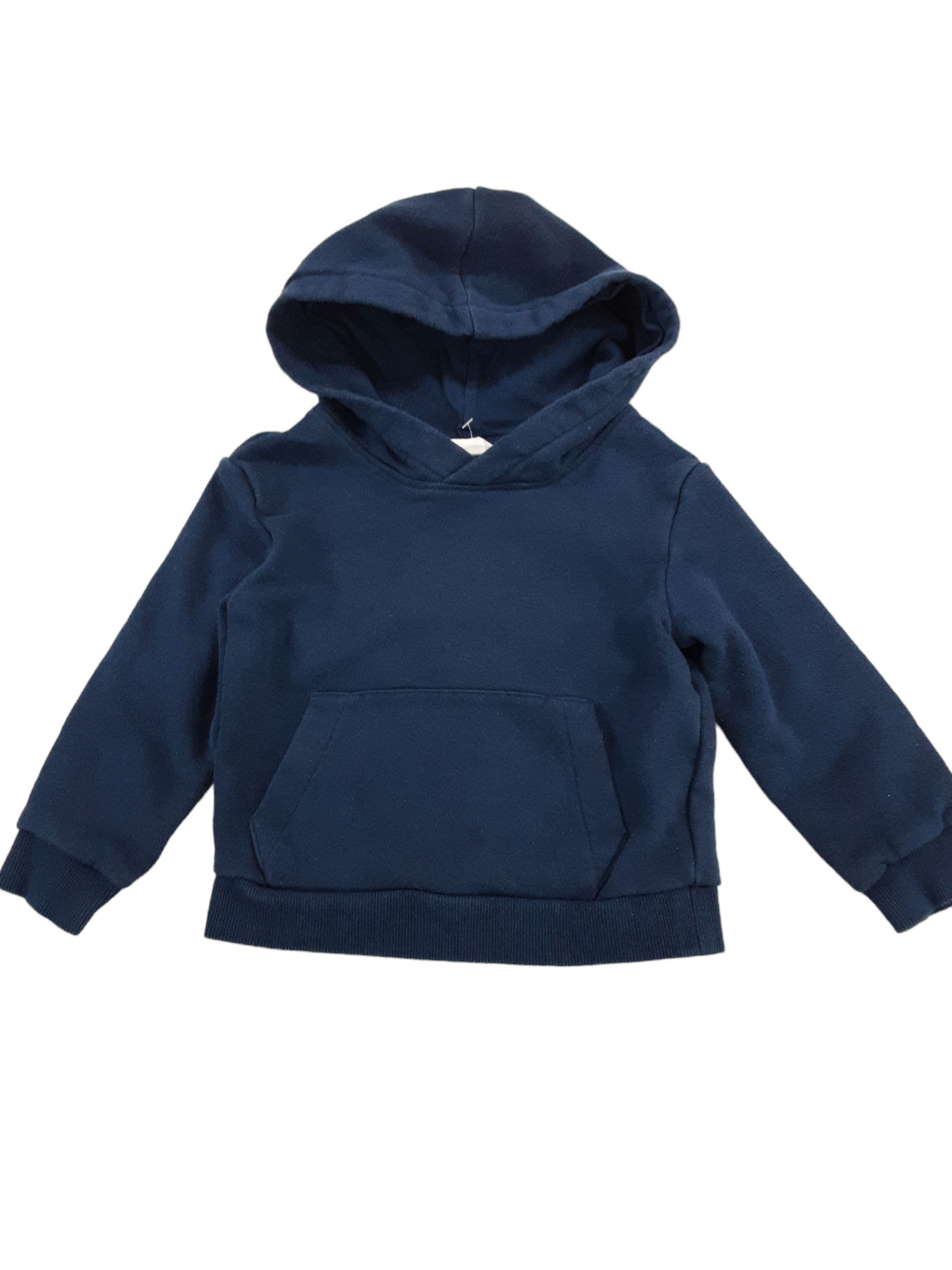 Navy fleece hoodie size 1 1/2 yrs- 2