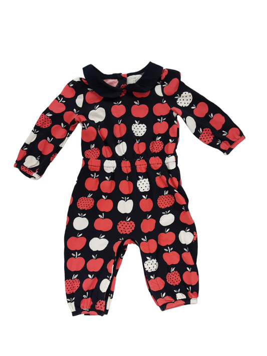 Apple jumpsuit size 6 to 12 months