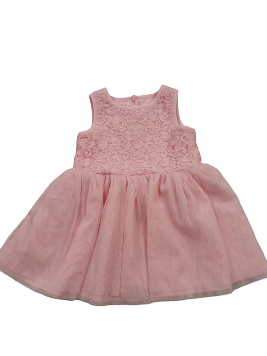 Pink Tulle dress size 12-18months