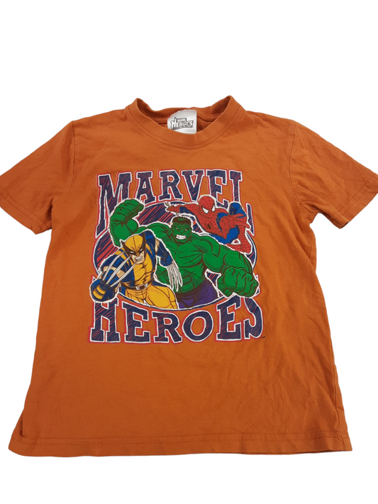 Marvel Heroes tshirt size 6