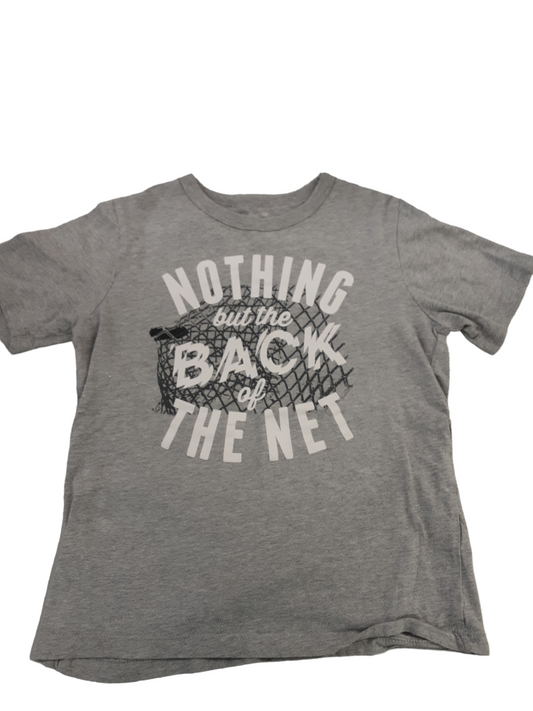 Nothing but the back of the net tshirt size 7