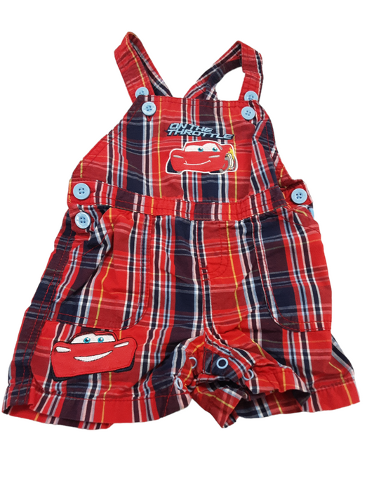 On the throttle, short overall,  size 6-12m