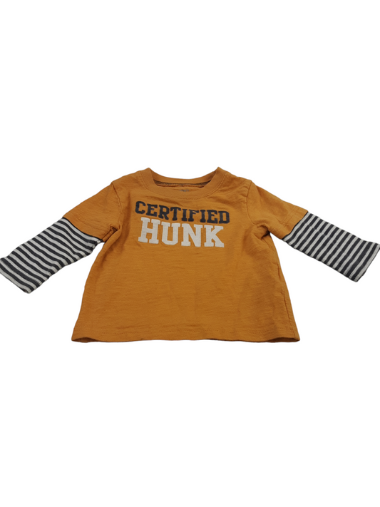 Certified Hunk fooler top size 9months