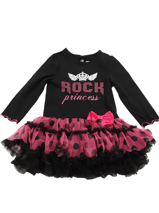 Rockin Princess dress size 12-18months