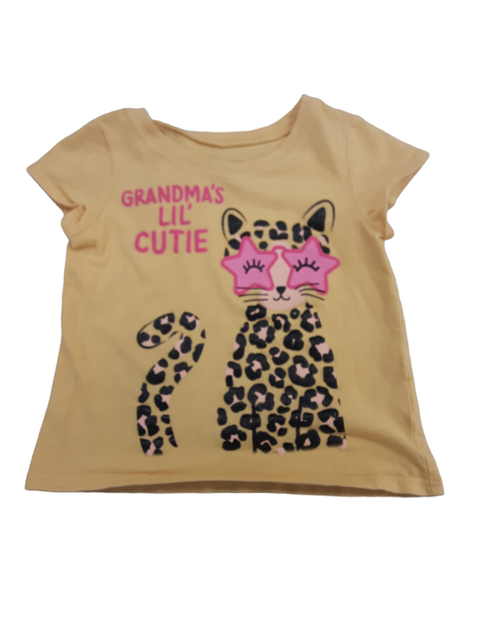 Grandma's  cool kitty tshirt size 2