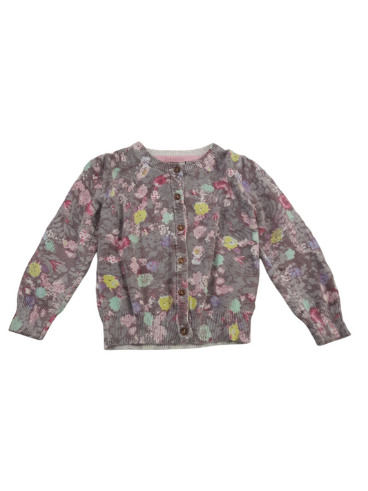 Floral cardigan ( great to pare with dresses)size 18-24months