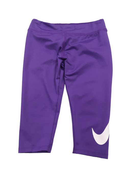 Purple athletic Capri size 6
