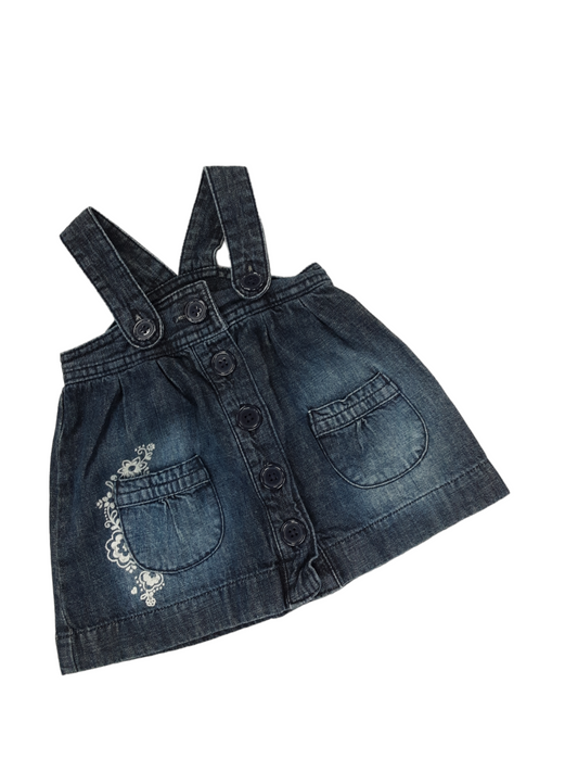 0 to 3 month denim dress