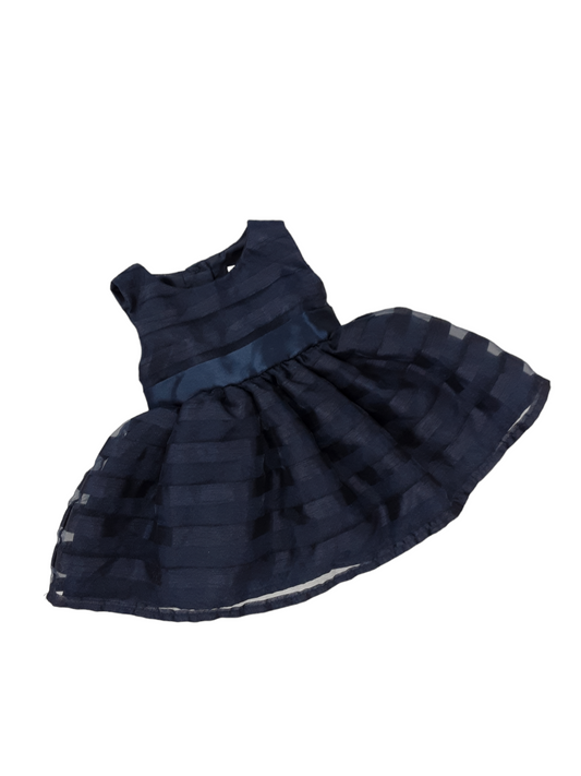 Navy blue gown 0-3m