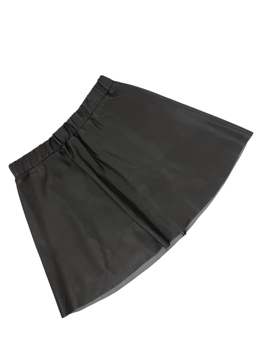 Leather look skirt size 7/8