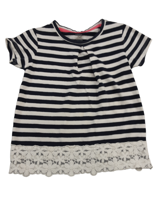 Striped top size 12-18months