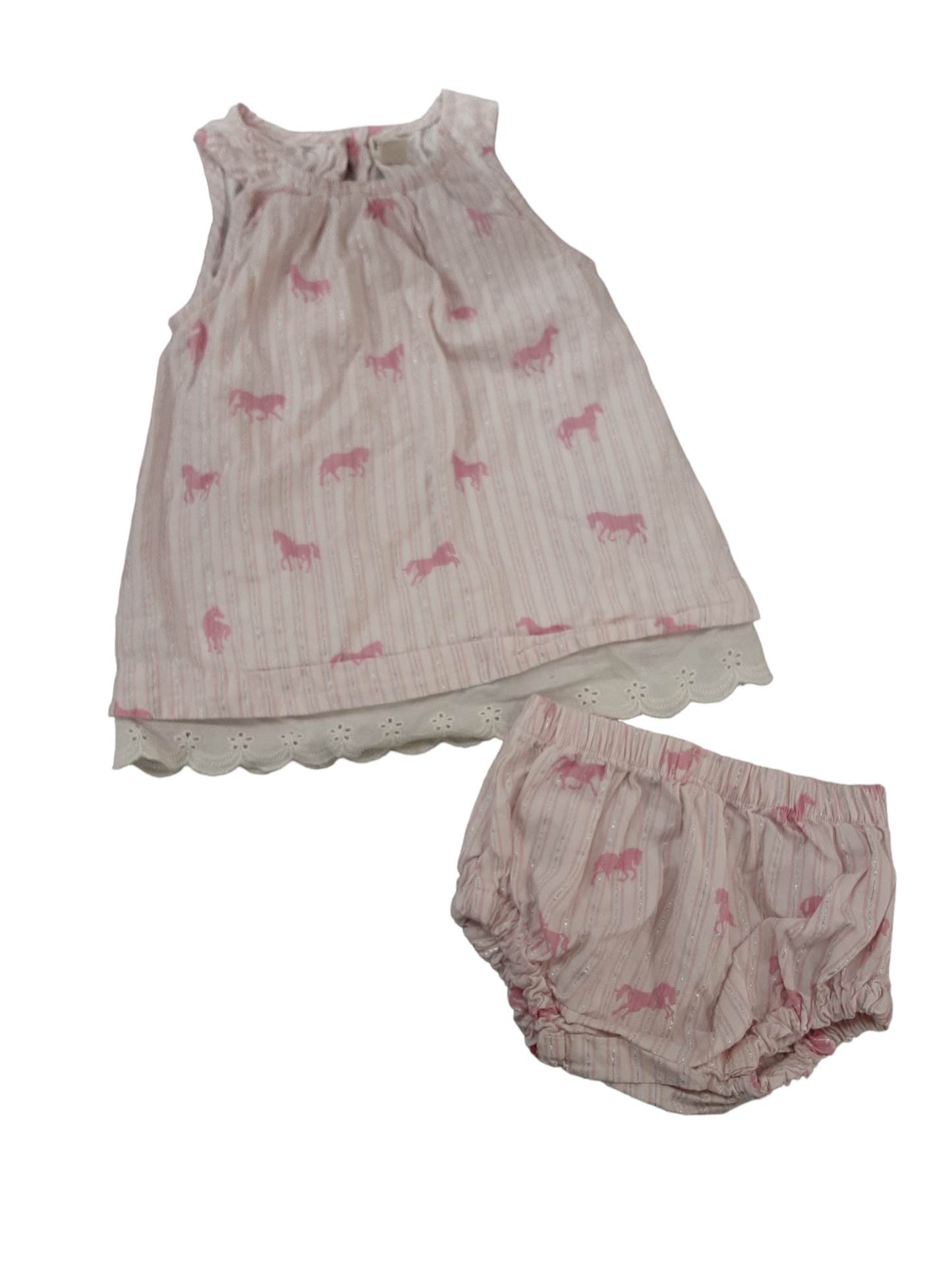 2 piece Unicorn dress set size 12-18months