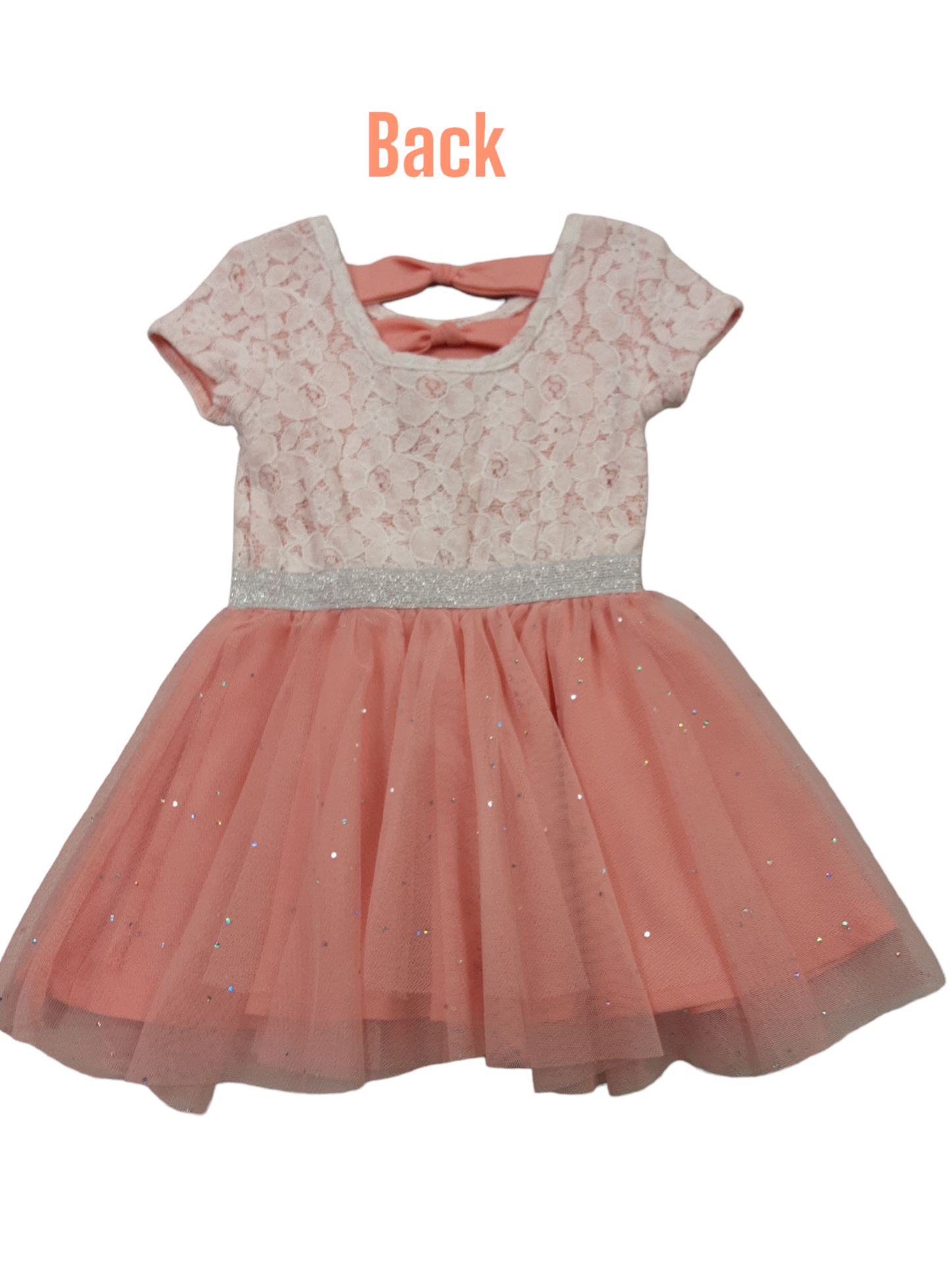 Lace and sparkle tulle dress size 18months